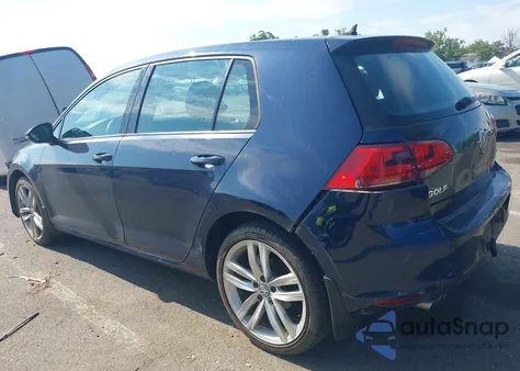 2015 Volkswagen Golf Tdi Sel 4-Door from USA, damaged, VIN 3VW2A7AU2FM105142